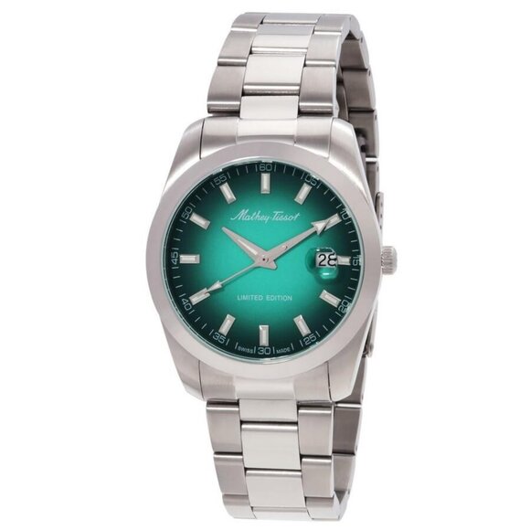 NWT Mathey-Tissot Fashion Unisex Quartz 316L Stainless Steel Authentic - Picture 1 of 3